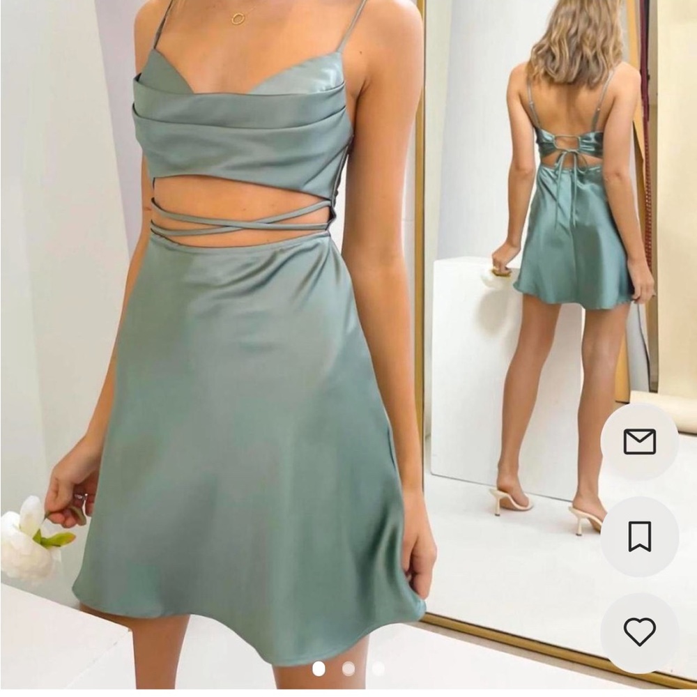 Vrg Grl France & Italy Bias Cut Mini Dress // S | US4/AU8 
Brand New With Tag!